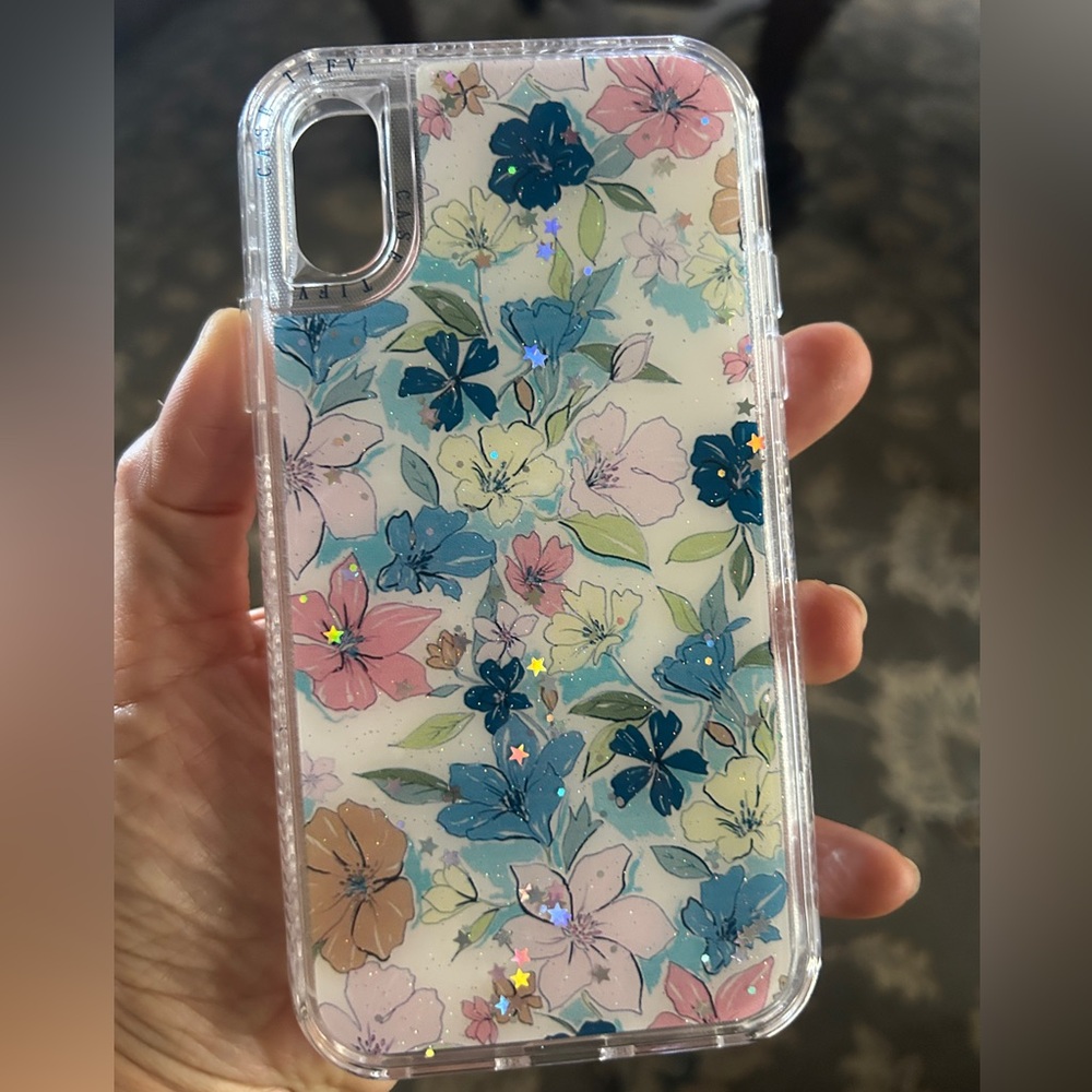 Floral Pattern Phone Case - Multicolored iPhone 10 case XS Max